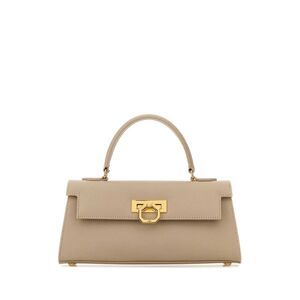 Carbotti Women Cappuccino Leather Masami Handbag